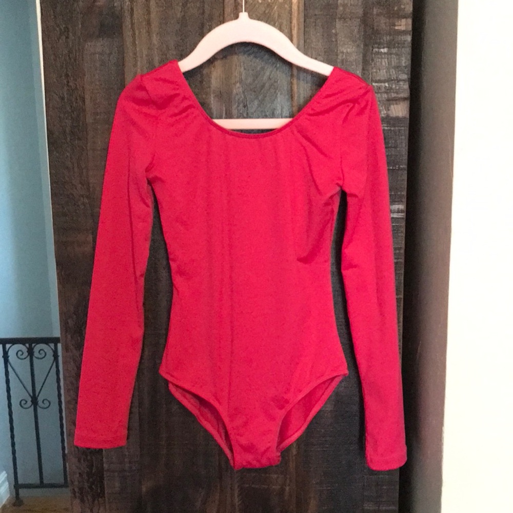 Bloch long sleeve ballet leotard